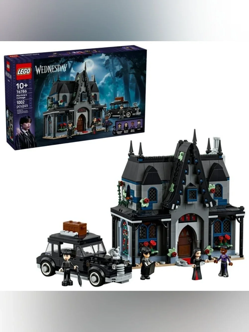LEGO Wednesday Morticia's Cottage 76786 Building Set 1002 Pcs Netflix Adams Fam.